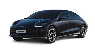 Modellu╠êbersicht IONIQ 6 schwarz Modellu╠êbersicht IONIQ 6 schwarz